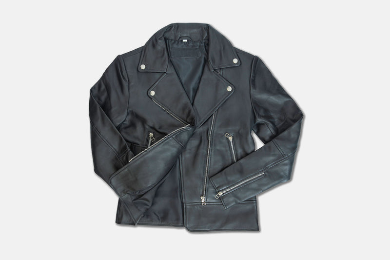 Fairy Meadows Leather Biker Jacket