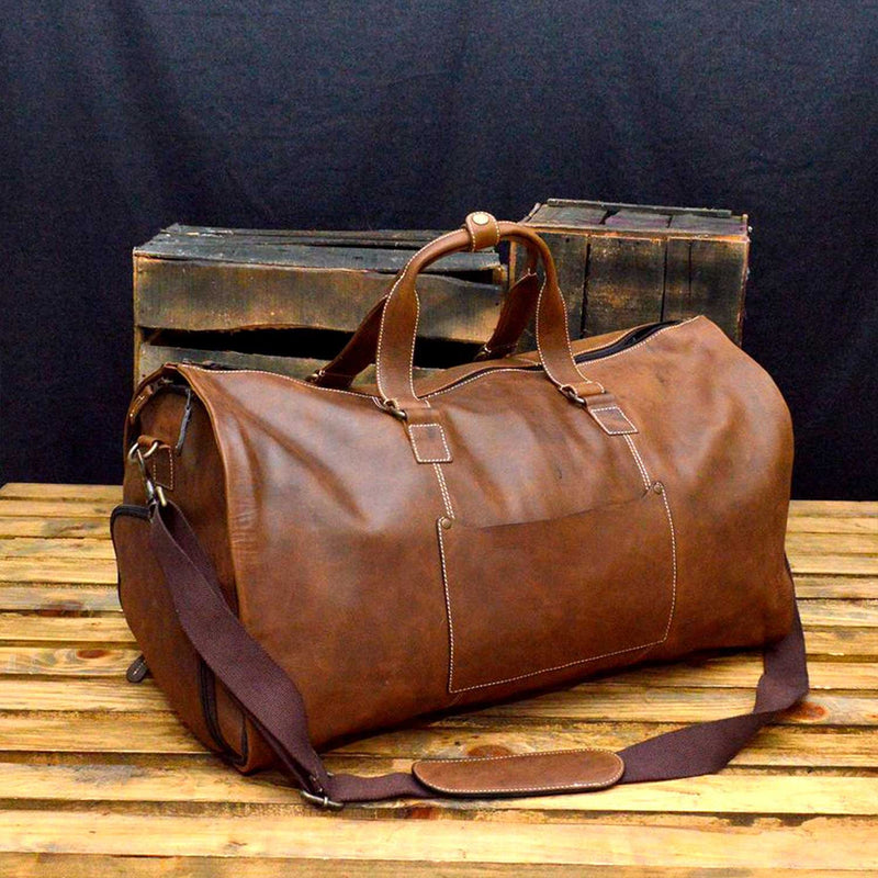 Carry on Leather Luggage